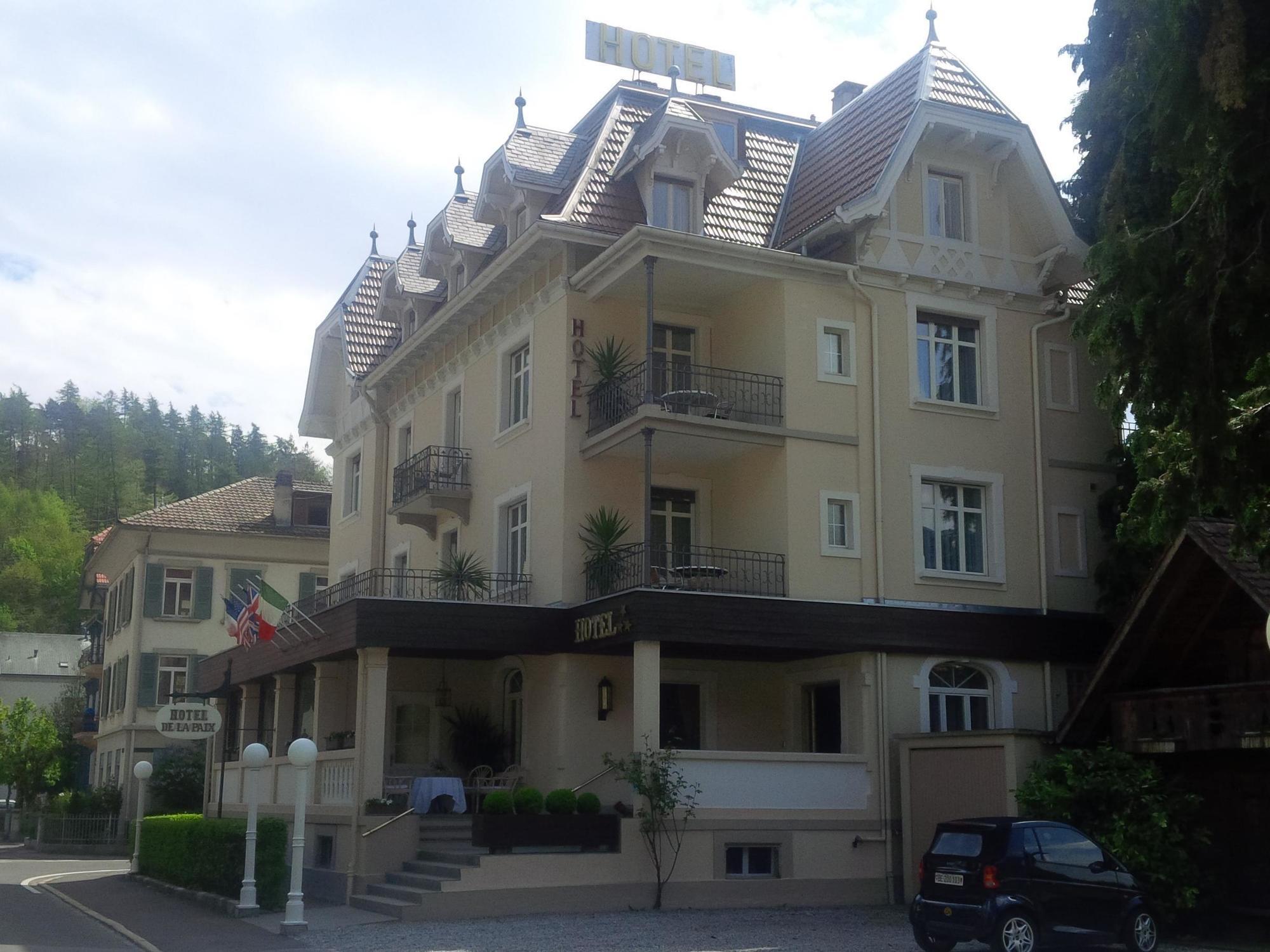 Hotel De La Paix Interlaken Luaran gambar